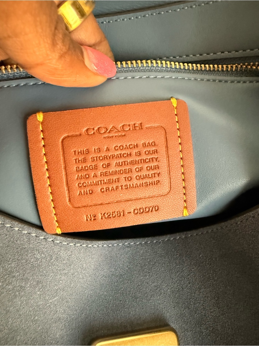 COACH Slouchy Rogue - Picture 10 of 14